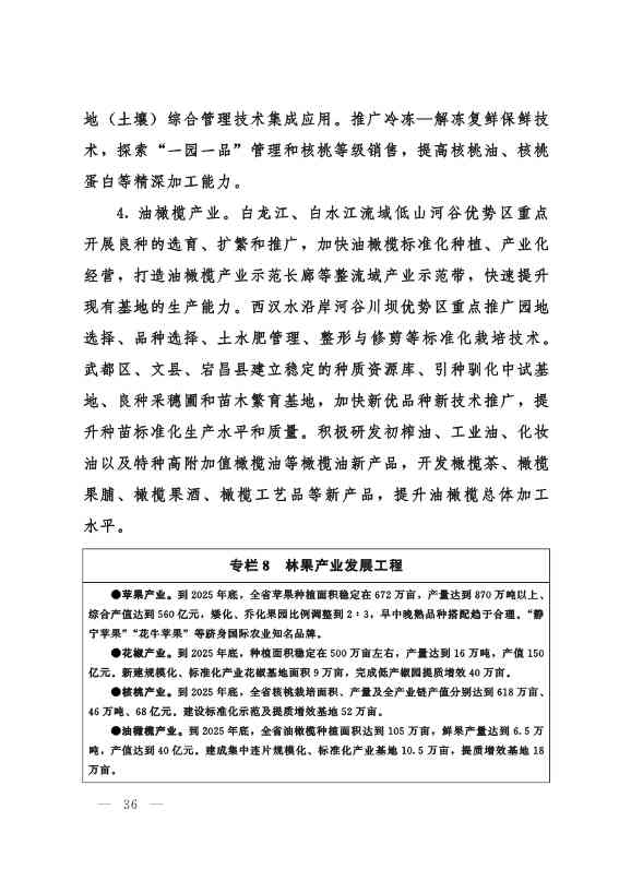 甘肃省 “十四五”推进农业农村现代化规划(图35)
