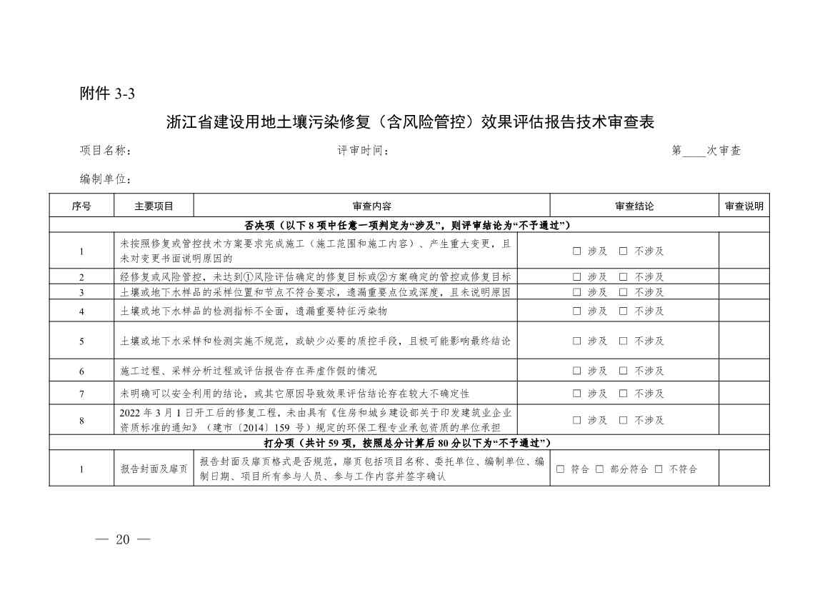 浙江省建设用地土壤污染风险管控和修复“一件事”改革配套文件公开征求修改意见(图20)