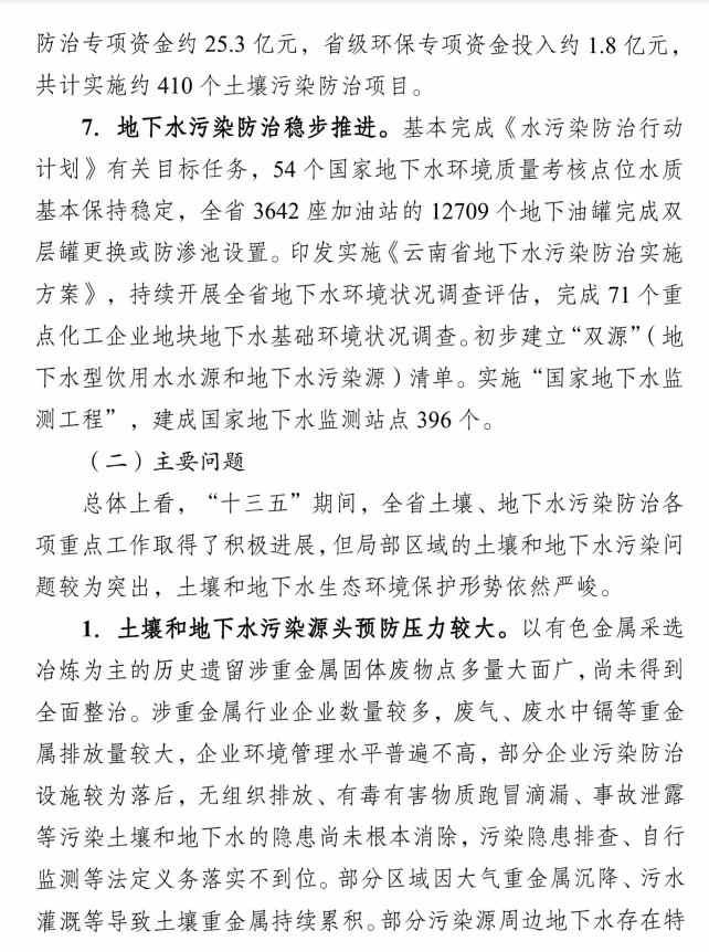 7.jpg 《云南省土壤、地下水污染防治“十四五”规划》印发(图7)