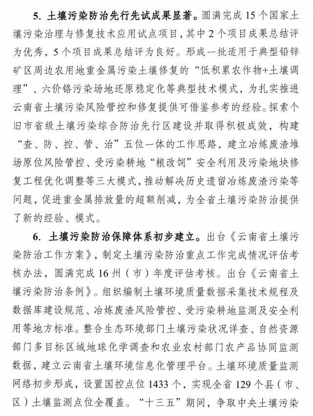 6.jpg 《云南省土壤、地下水污染防治“十四五”规划》印发(图6)