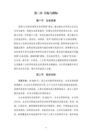 《连云港市国土空间生态保护和修复规划（2021-2035年）》公开征求意见(图17)