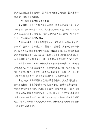 《连云港市国土空间生态保护和修复规划（2021-2035年）》公开征求意见(图27)