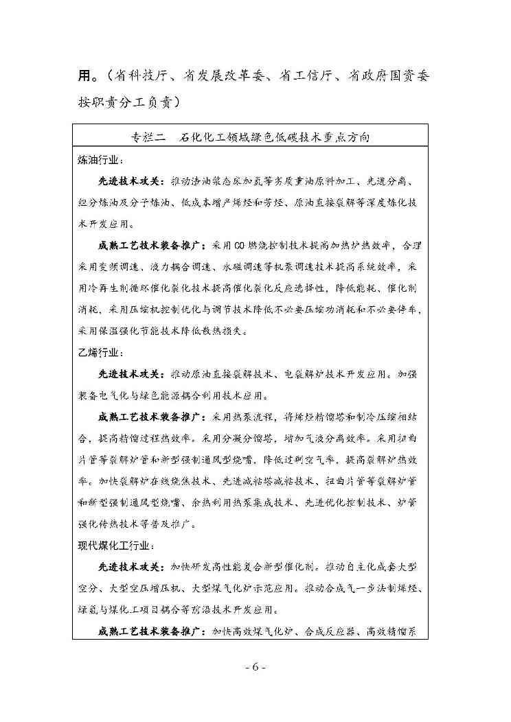 甘肃省冶金 建材 石化领域节能降碳技术改造总体实施方案印发！(图31)