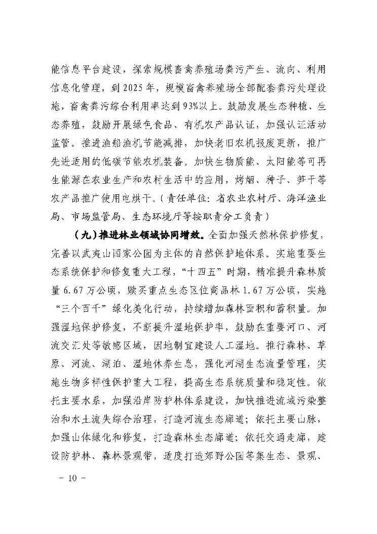 福建-10.jpg 福建六部门印发减污降碳协同增效实施方案(图10)