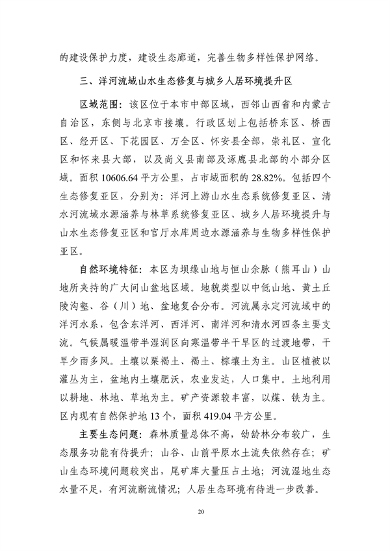 《张家口市国土空间生态修复规划 （2021—2035年）》发布(图24)