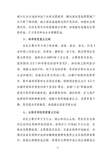 《张家口市国土空间生态修复规划 （2021—2035年）》发布(图29)