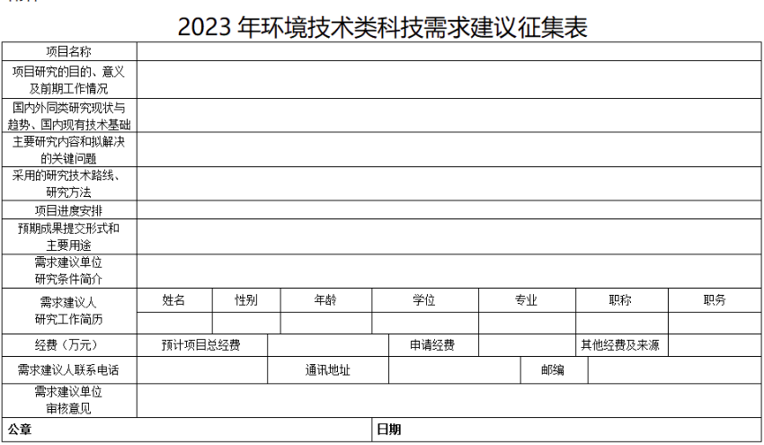 吉林征集2023年生态环境保护科技需求(图2)