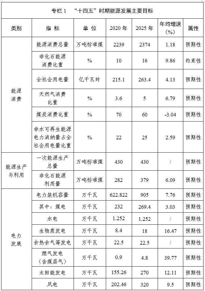 安阳市“十四五”现代能源体系和碳达峰碳中和规划印发！(图3)