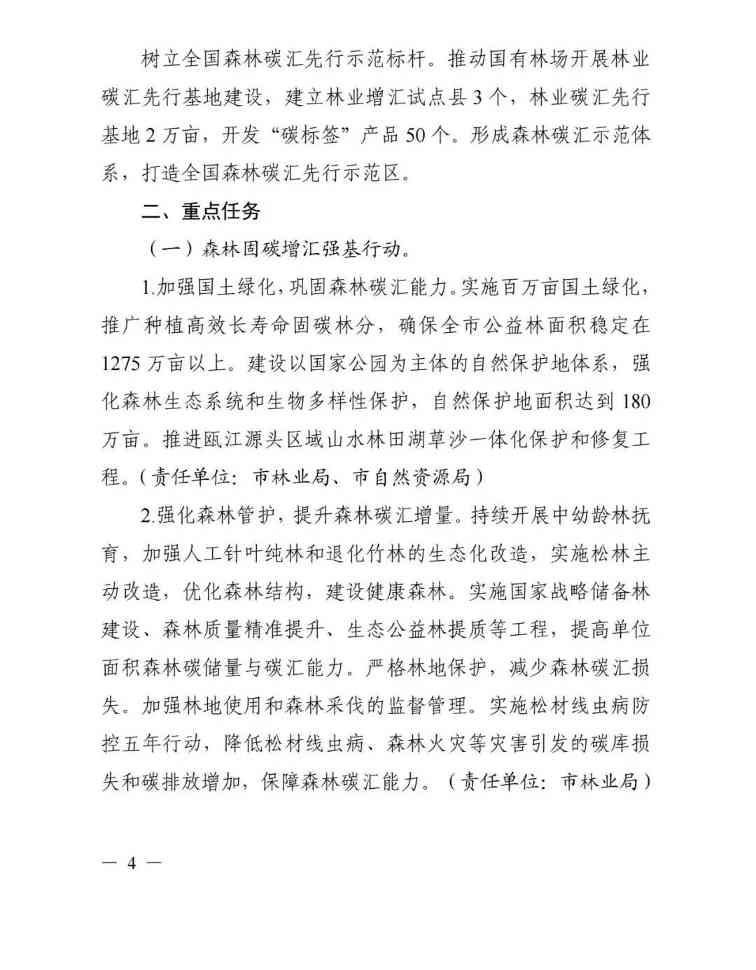 浙江丽水市发布《森林碳汇丽水行动方案（2022-2025年）》(图4)