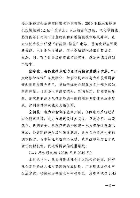 新型电力系统发展蓝皮书征求意见 明确“三步走”发展路径(图19)