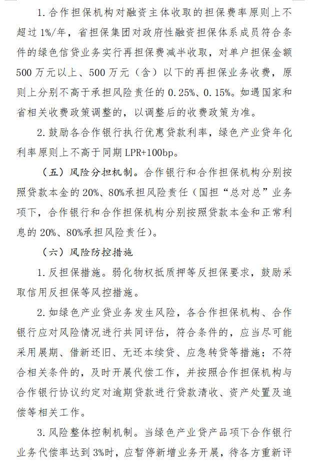 山东省印发关于加强财政金融融合 充分发挥担保作用支持绿色低碳高质量发展措施的通知(图3)
