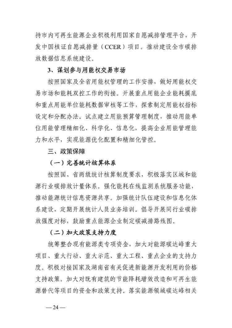 长沙市能源领域碳达峰实施方案(图24)
