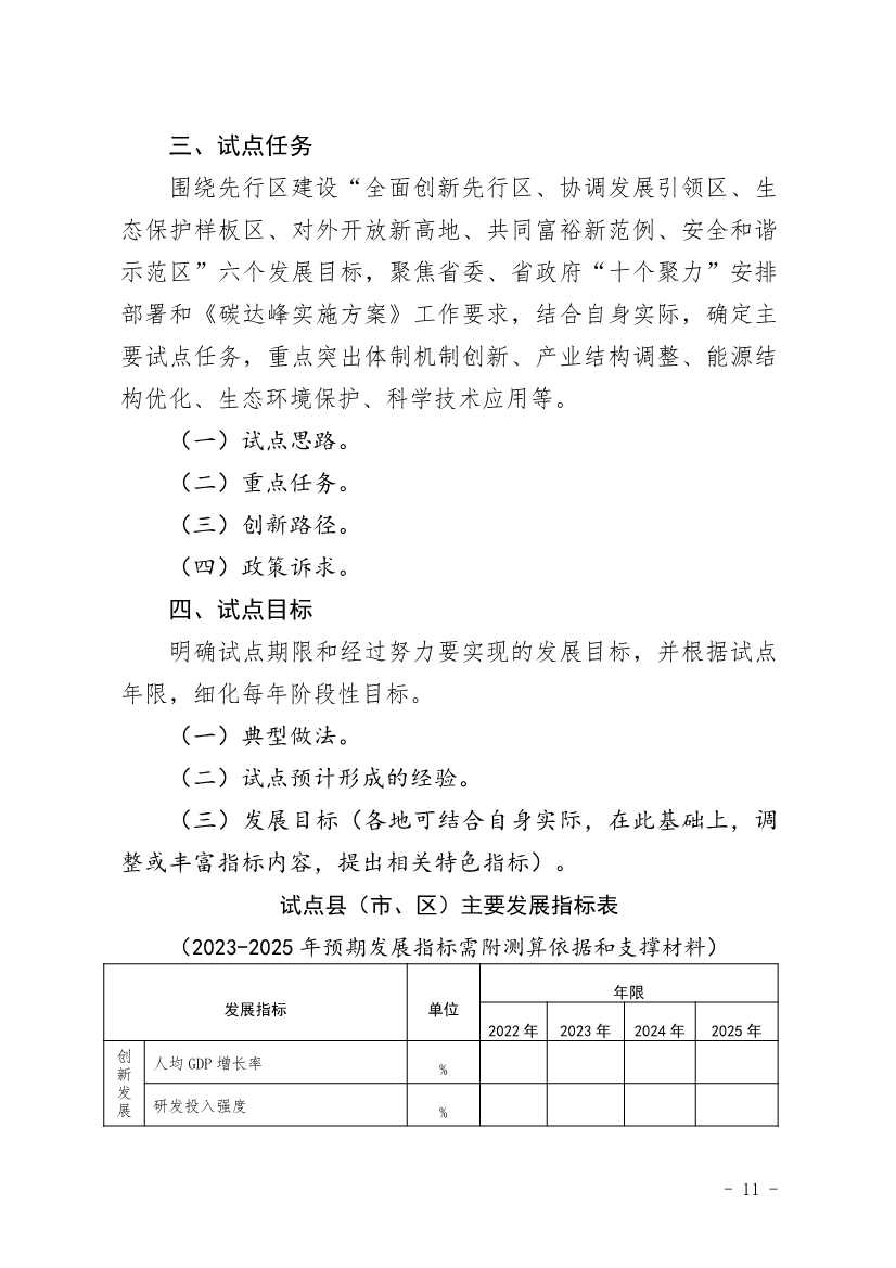 关于开展山东省绿色低碳高质量发展先行区建设试点申报工作的通知(图11)