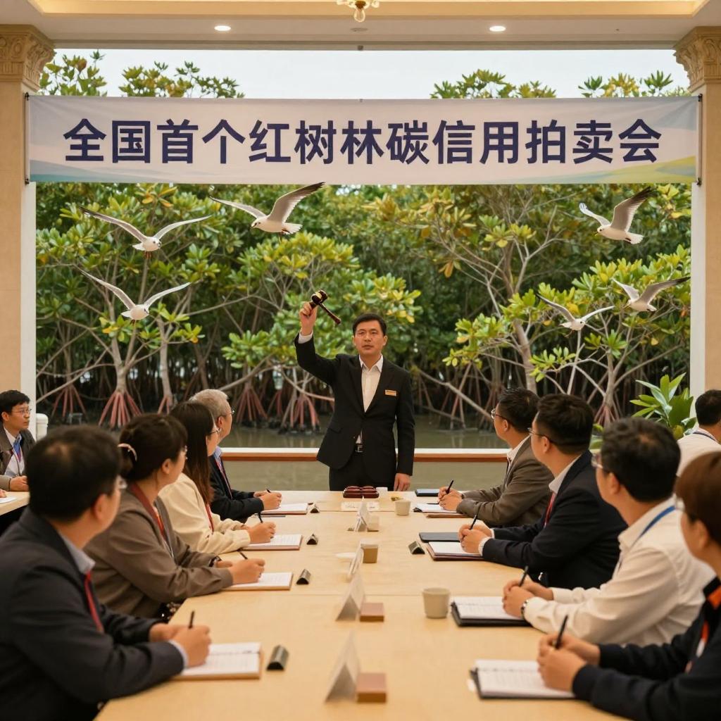 起始单价183元/吨！全国首单 红树林保护碳汇将拍卖