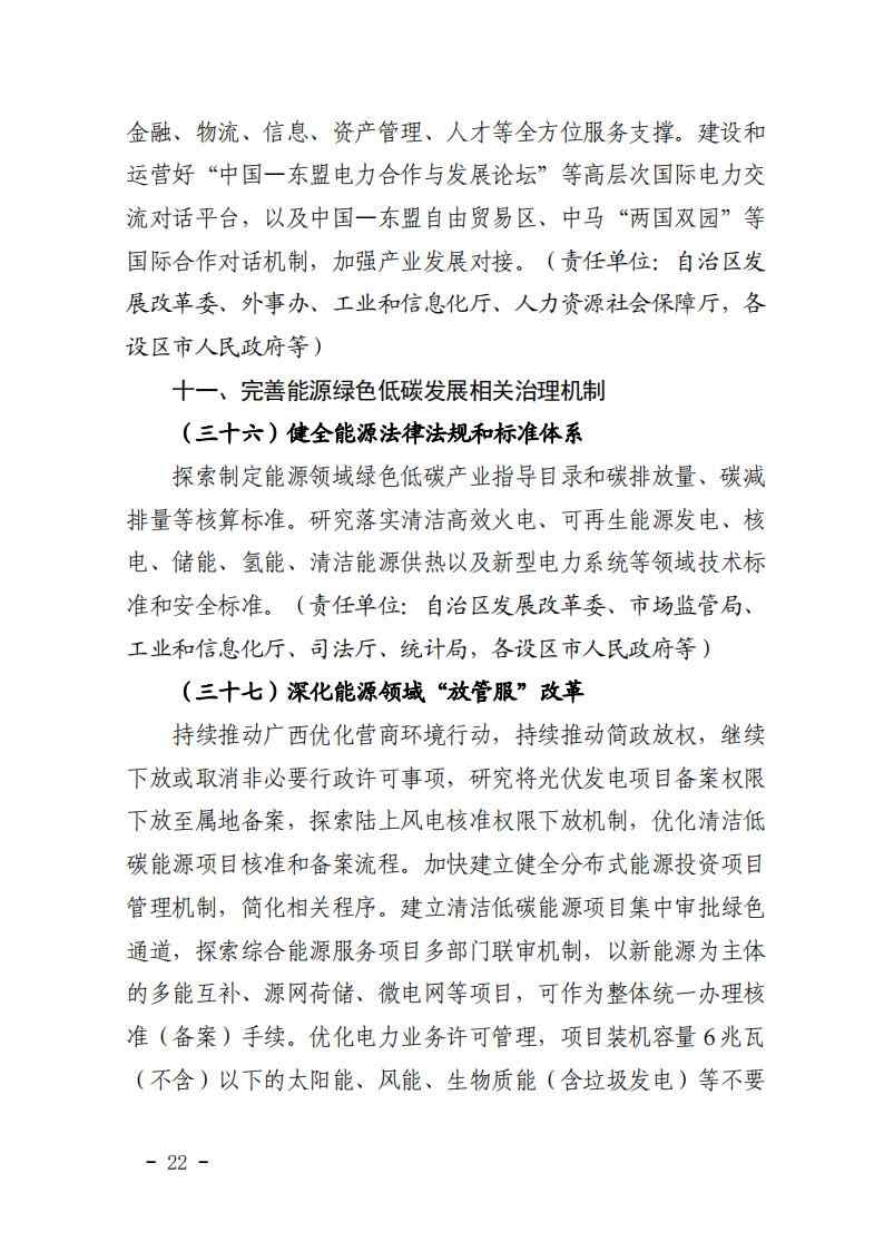 广西发改委印发《完善广西能源绿色低碳转型体制机制和政策措施的实施方案》(图23)