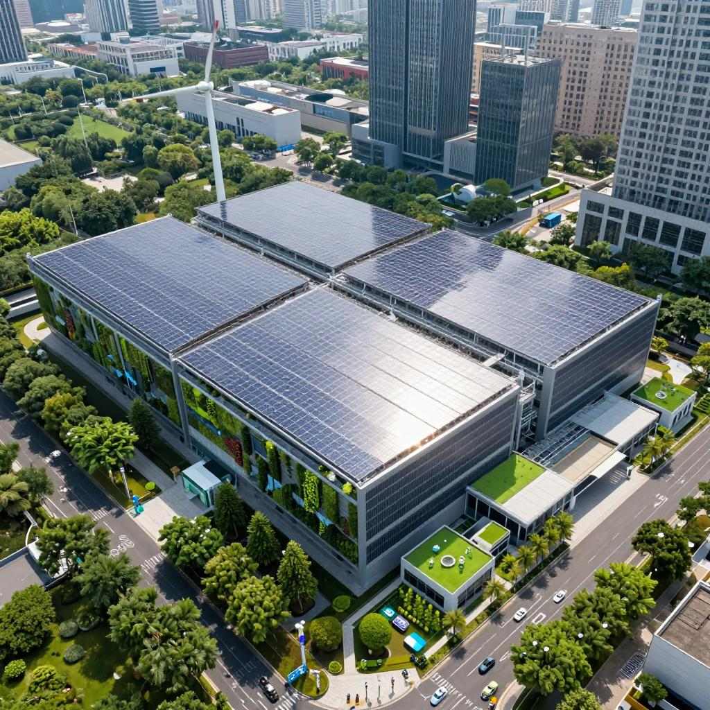 吉林市首例工商业分布式光伏全容量投产发电(图1)