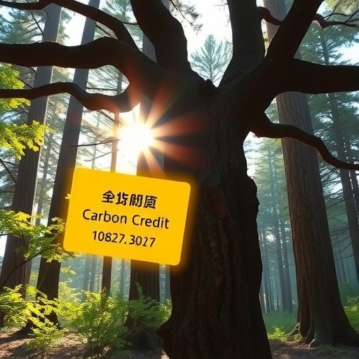 延安市首批林业碳汇成功交易