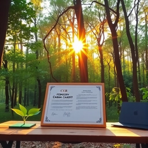 鄂尔多斯市首单CCER林业碳汇开发项目正式签订(图1)