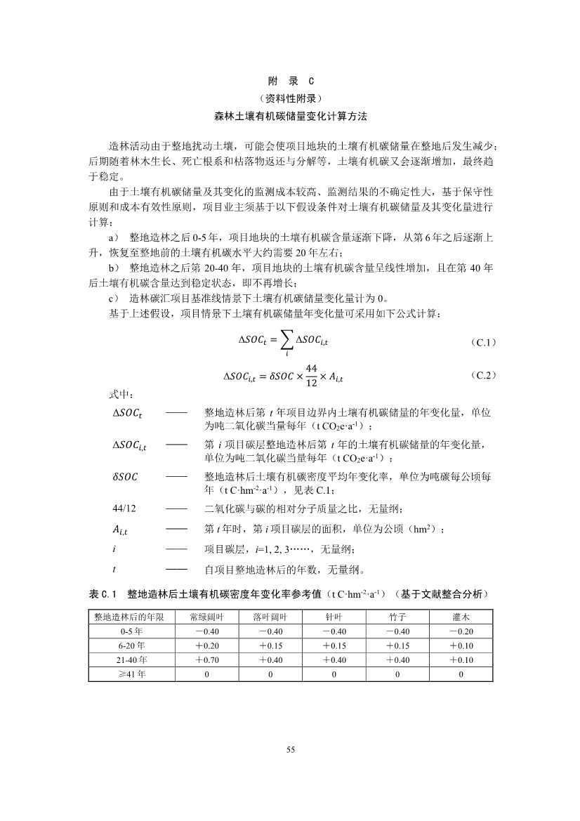 温室气体自愿减排项目方法学 造林碳汇（CCER-14-001-V01）(图53)