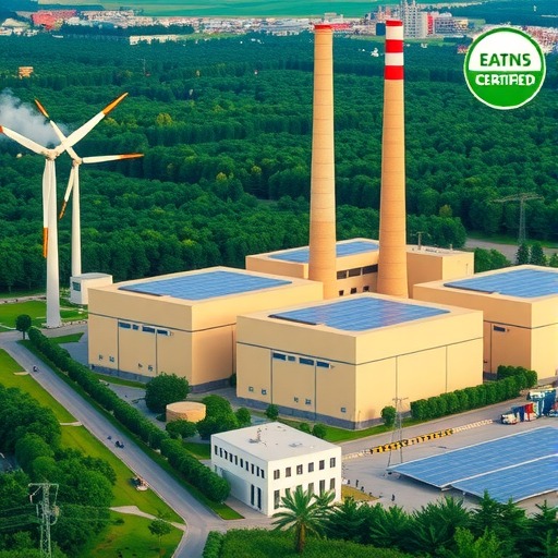 山东省首家！赵楼电厂顺利通过EATNS碳管理体系认证(图1)