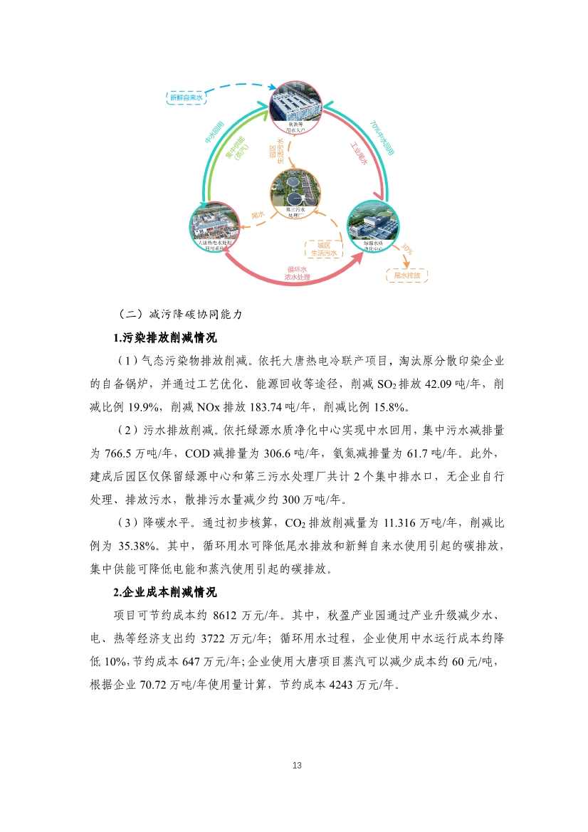 生态环境部对外合作与交流中心公示首批工业园区减污降碳协同增效典型案例候选名单(图14)