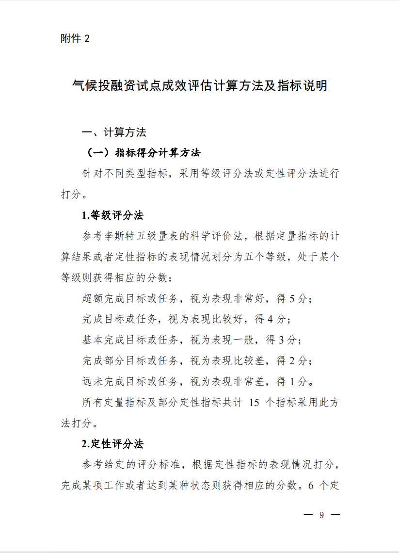 九部门印发《气候投融资试点成效评估方案》(图7)