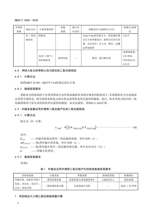 新疆发布地标《二氧化碳捕集、利用与封存项目碳减排量核算规范（征求意见稿）》(图14)