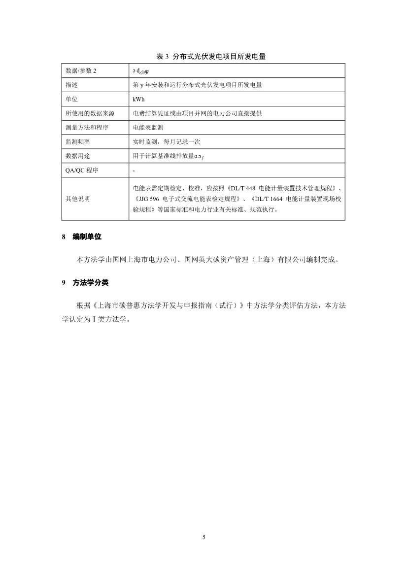《上海市碳普惠减排项目方法学 分布式光伏发电》等六个碳普惠方法学发布！(图7)