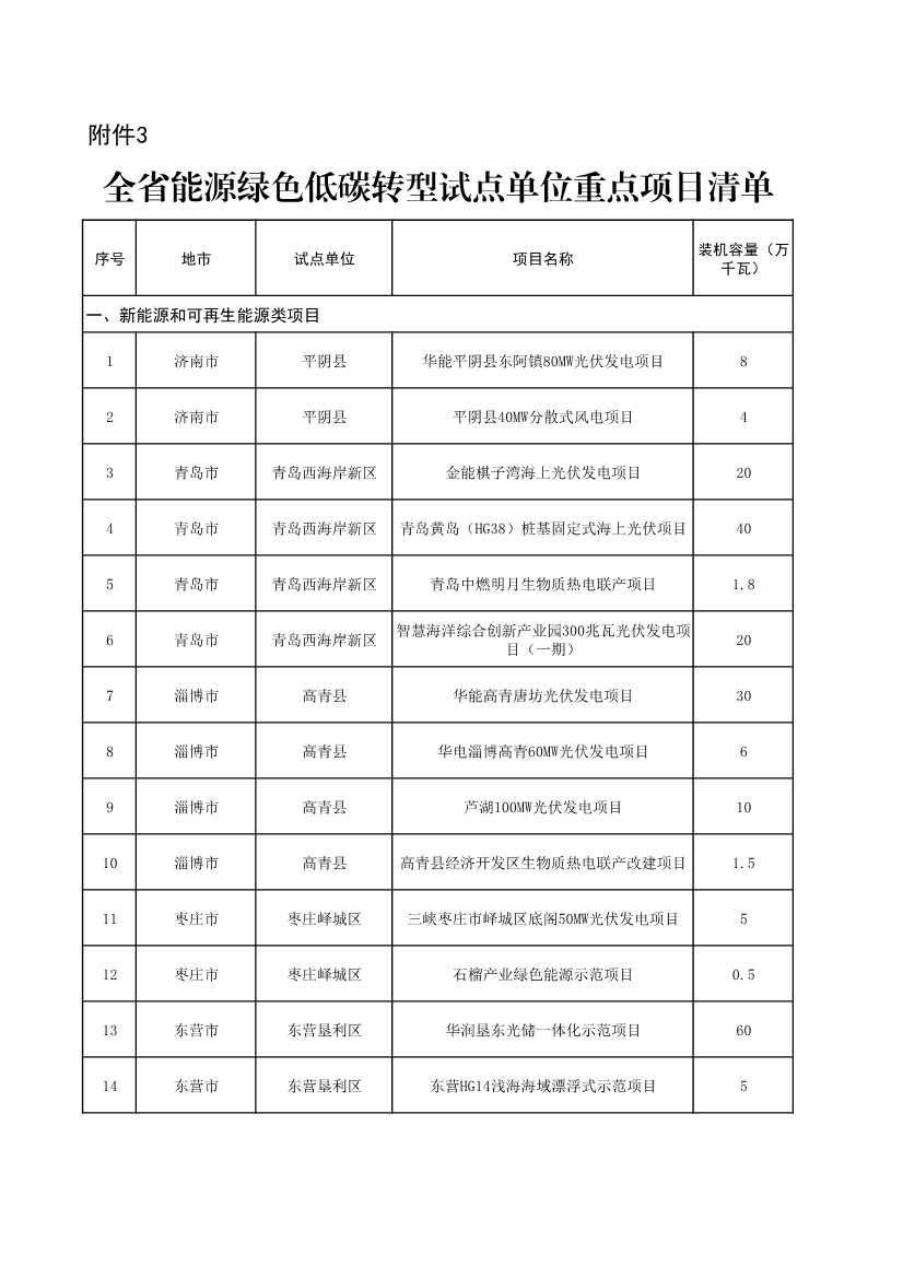 山东省发改委、山东省能源局印发《全省能源绿色低碳转型试点实施方案》(图27)