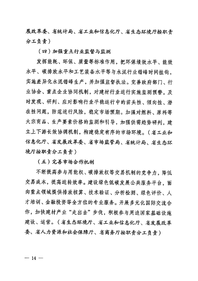 《云南省建材行业碳达峰实施方案》发布(图15)