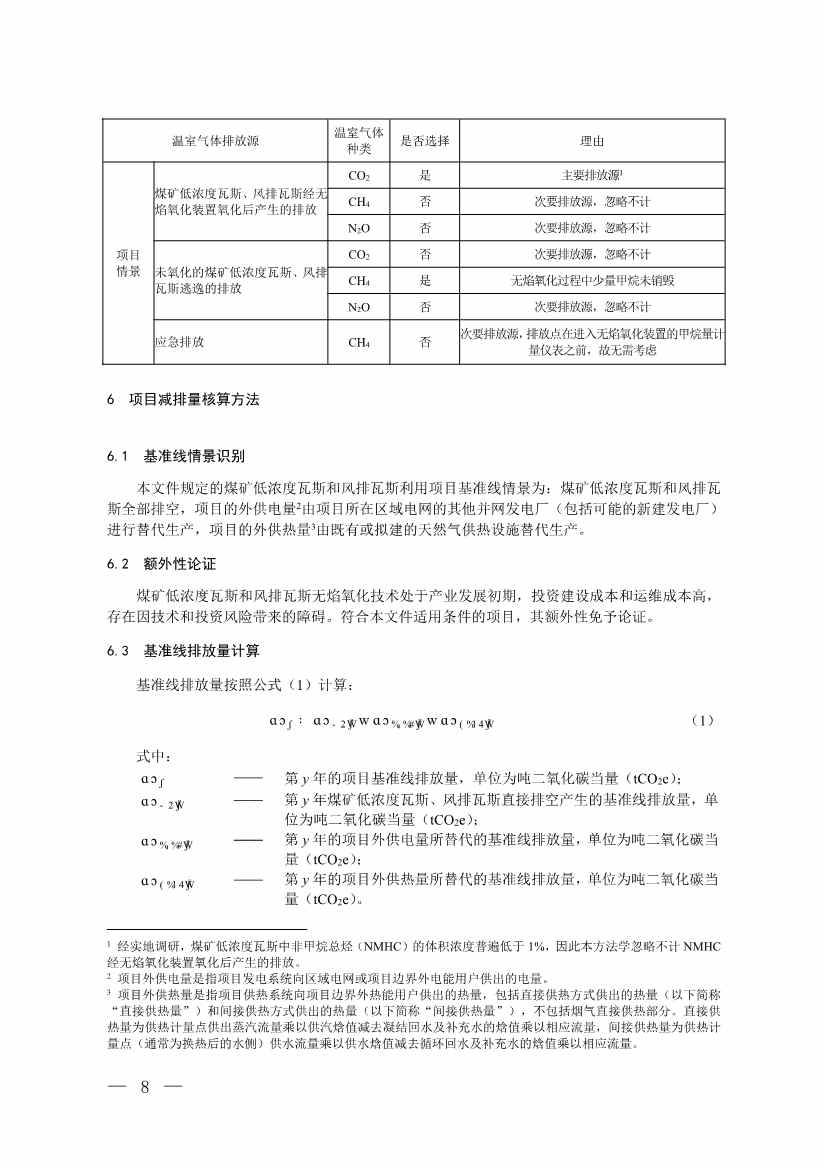 《温室气体自愿减排项目方法学 甲烷体积浓度低于8%的煤矿低浓度瓦斯和风排瓦斯利用（CCER—10—001—V01）》发布(图5)