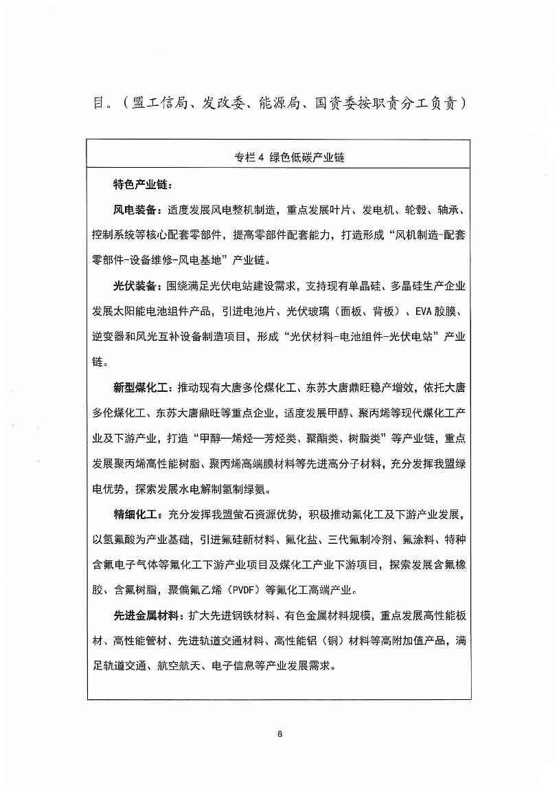 内蒙古锡林郭勒盟工业领域碳达峰实施方案(图9)